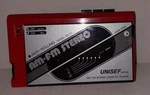 Red Unisef SZ-20 Am Fm Cassette Player Parts Repair. Fixed Price $17.10.