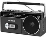 Victrola Mini Bluetooth Boombox With Cassette Player, Recorder And Am/fm Grey. Fixed Price $63.06.