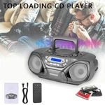 Portable Cd Player & Cassette Recorder Boombox, Bluetooth, Am/fm Radio, Usb/aux. Fixed Price $109.99.