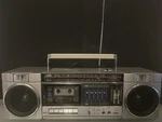 Jvc PC4J Boombox. Fixed Price $120.00.