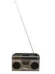 Vintage Hitachi TRK-7100H Stereo Cassette Recorder Radio Boombox Ghettoblaster. Fixed Price $102.95.