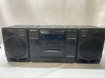 Sony CFD-510 Cd Mega Bass Speaker Boombox. Radio & Cassette Works, Does Not. Fixed Price $31.99.