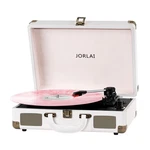 Record Player 3 Speeds Turntable With Bluetooth Built-in Battery Stereo Speak.... Fixed Price $77.11.