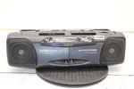 Emerson Ac 2333 Dual Cassette Am/fm Radio - Tape Decks Broken. Fixed Price $24.29.