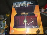 Electro Brand Nostalgic Home Stereo System, Turntable Cd Player Radio. Fixed Price $199.95.
