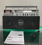 Aiwa CS-J88 Turbo SONIC-88 Retro Boombox Radio Cassette Recorder. Fixed Price $1299.00.