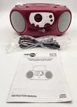 Nextplay Model NP501-BR Boombox Am/fm Radio Cd Player Pink Rare Tested/working. Fixed Price $139.99.
