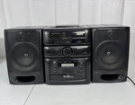 Sanyo MCH-S980 Boombox Stereo 6 Disc Cd Am/fm Radio Cassette Tape Player. Fixed Price $109.99.