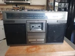 Vintage 80 General Electric Boombox Am/fm Cassette Player 3-5252B Video. Fixed Price $49.99.