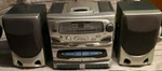 Rare Vintage Dynamic Koss Boom Box HG856B Cd Dual Cassette Remote 1999/2000. Fixed Price $199.00.