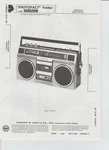 Panasonic RX-5031 Am/fm/sw Cassette Radio Photofact Folder, Sams Service Manual. Fixed Price $12.75.