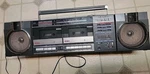 Rare Vtg 80'S Sanyo M-W22K Boombox Stereo Radio Double Cassette Recorder Japan. Fixed Price $59.95.