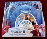 Ekids Disney Frozen Ii Sing-along Boombox Karaoke System Light Blue/white Nib. Fixed Price $25.00.