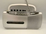 Operation Confirmed Sony CFM-E3TV Radio Cassette Player Retro Silver. Fixed Price $203.97.