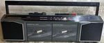 Am/fm Stereo Dual Radio Cassette Recorder Boombox 3-5630GYB Vintage Works. Fixed Price $35.49.