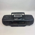 Vintage Sanyo MCD-Z10 Boombox/portable Stereo/radio. Fixed Price $69.99.
