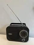 Jensen MR-550, Portable Am/fm Radio Use Batteries & Ac Adapter. Fixed Price $17.99.