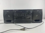 Vintage Sony Boombox Stereo CFS-W455 Am/fm Cassette Player Recorder Works. Fixed Price $45.00.