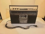 Vtg 80'S General Electric Boombox Cassette Recorder Model No. 3-5252B Tested. Fixed Price $99.99.