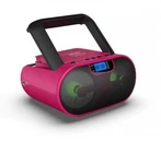 Riptunes Player Boombox Portable Am/fm MP3/CD Usb, Pink,ob. Fixed Price $39.96.