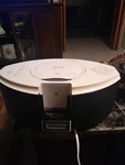 Memorex MI1111 White Clock Radio Cd/ipod Music System. Fixed Price $60.00.
