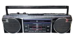 General Electric Boombox Radio Single Cassette 3-5623A Blk Vintage 80 Stereo. Fixed Price $50.00.