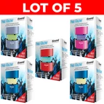 5X Fire Glow Isound Portable Speaker Wired Rechargeable Color Changing Light Nos. Fixed Price $49.94.