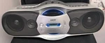 Sony CFD-F10 Boom Box Cd Tape Cassette Radio Working , Silver. Fixed Price $36.46.