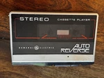 Vtg Ge Stereo Cassette Player With Auto-reverse 3-5423A Works. Fixed Price $19.99.