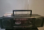 Jvc PC-X90 Super-bass Horn Dual Cassette, Am/fm Radio Boombox Ghetto Blaster. Fixed Price $60.00.