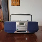 Sony CFD-S38 Am/fm Radio Cassette/cd Player Boombox No Remote Tested Works. Fixed Price $52.99.