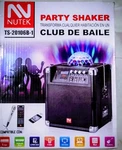 Nutek TS-20106B Portable Sound System With Disc Light Bluetooth.. Fixed Price $49.25.