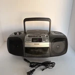 Aiwa CSD-ES20 Boombox Cd Cassette Stereo Am/fm Radio Headphone Jack 1997. Fixed Price $38.70.