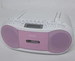 Sony Cfd S70 Pink Cd Cassette Recorder Fm Am Radio Player Compact Stereo Tasted. Fixed Price $188.11.