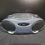 Memorex Black Blue Boom Box Stereo Model MP4907BK. Fixed Price $30.69.