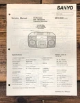 Sanyo MCH-900 Stereo Service Manual *original*. Fixed Price $14.97.