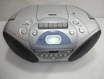 Rca RCD150F Cd/radio/cassette Twin Bass Boombox. Fixed Price $45.00.
