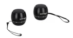 Pair Rockville RPB3-BLACK Handheld Wireless Linking Portable Bluetooth Speakers. Fixed Price $17.95.