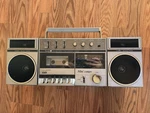 Rare Vintage 1984 Transonic TCR-853 Boombox Detachable Metal Tape Cassette Radio. Fixed Price $149.99.