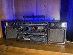 Sharp GF800Z(BK) Legendary Vintage Boombox, Made Japan. Fixed Price $489.00.