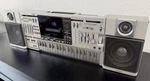*working Vintage Casio KX-101 Boombox Radio Cassette Stereo Synthesizer Keyboard. Fixed Price $600.00.