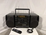 Vintage Vtg Jvc PC-XC50 Stereo, Tape, And 6 Disc Changer With Remote Tested. Fixed Price $65.00.
