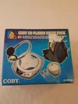 Coby 60 Second Anti Skip CX-CD315 Player, Headphones, Sports Case Earbuds. Fixed Price $99.95.
