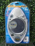 Jwin Cd Clock Shower Radio Player Am Fm Stereo JX-M85 Fog Free Mirror. Fixed Price $29.99.