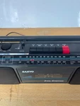 Sanyo Vintage Cassette Radio Boombox Fm/am 2-WAY 4 Speaker Model M-GX20. Fixed Price $48.72.