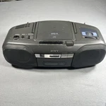 Sony CFD-6 Portable Am / Fm Radio, Cd Cassette Player Doesnt Work. Fixed Price $30.00.