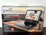 Supersonic SC-259A 9" Dvd Player With Tv Tuner Sd Card And Usb Input. Fixed Price $89.95.