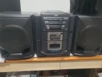 Jvc PC-X104BK Am Fm Cd Cassette Portable System Player Boombox. Fixed Price $69.97.