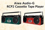 Aiwa Audio-g RCP2 Cassette Boombox Bluetooth Usb Sd Am/fm Radio GAA4-RCP0002. Fixed Price $148.97.