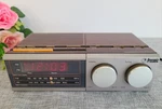 Vintage Prosonic Pcr 215 Am Fm Clock Radio Grain Plastic Cabinet. Fixed Price $22.65.